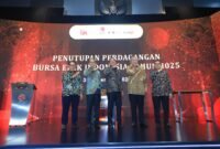 Penutupan Perdagangan Bursa Efek Indonesia. Foto:OJK 