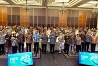 Otoritas Jasa Keuangan (OJK) meresmikan pembentukan Departemen Pengaturan dan Pengembangan UMKM dan Keuangan Syariah serta Direktorat Pengawasan Perbankan Digital. Foto:OJKKepri